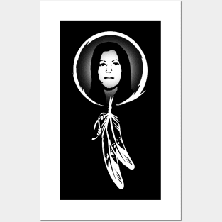 Naguset Eask (Anna Mae Aquash - Mi'kmaq Warrior Queen) Posters and Art